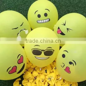 2016 Whosale Emoji Party Emulsion Balloon For Decoration thumbnail-2