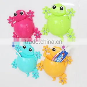 J334 Hot Selling Good Quality House Lizard Powerful Suction Plastic Toothbrush Holder thumbnail-1
