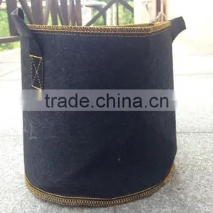 Grow Bags Fabric Planter Raised Bed Aeration Container Garden Used thumbnail-3