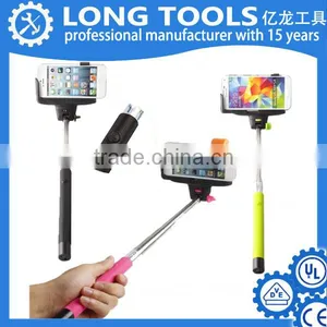 Wholesale Smart Phone Cable Monopod Wirelss Bluetooth Selfie Stick thumbnail-1