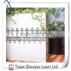 High Precision Outdoor Large Metal Rectangular Planter Flower Pots/ Stainless Steel Rectangular Flower Pot thumbnail-1