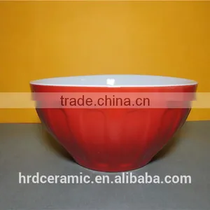 Fun White Modern Ceramic Glazed Bowl / Decorative Bowl thumbnail-3