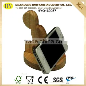 Eco-friendly Natural Handmade Wooden Phone Holder thumbnail-1