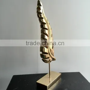 Resin Art Leaf Statue Decoration thumbnail-4