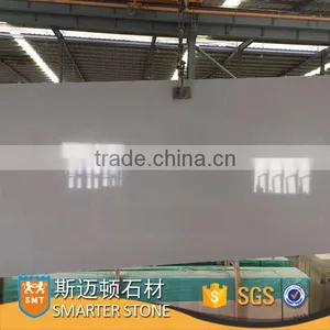 Solid Surface Grey Artificial Quartz Slab thumbnail-1