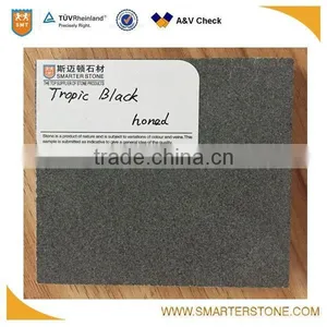 Tropical Black Honed Finished Hot Stone Basalt for Wall thumbnail-1