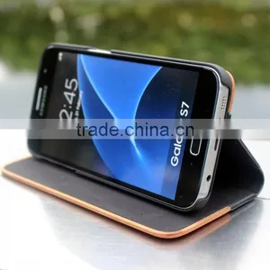 Classical Chinese Walnut/bamboo/rosewood/cherry Card Bumper/pocket Cell Phone Case for Samsung thumbnail-5