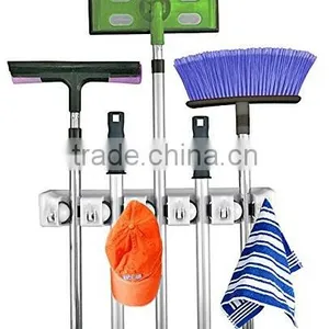 Mop and Tools Hanging Organizer (5 Position) thumbnail-1
