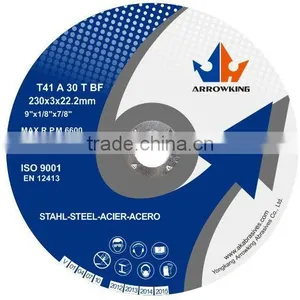 9" 230x3x22.2mm Cutting Wheel For Metal/Steel thumbnail-1