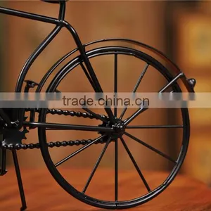 Creative Bicycle Shape Steel Material Table Clock thumbnail-6