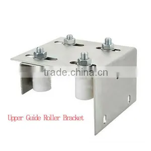 Upper Guide Roller Bracket,Guide Roller Bracket,Guide Plate With Nylon Roller,used for Sliding Gate,cantilever Gate. thumbnail-1