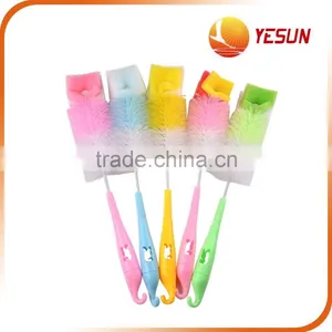 Cleaning Brush With Sponge , Bottle Cleaning Brush thumbnail-1