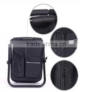 3 in 1 Backpack Cooler Chair - Travel Backpack - Soft Sided Cooler- Outdoor Hiking, Events, Beach, Fishing, Camping thumbnail-5