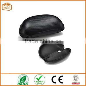 Black Zipper Eyeglasses Sunglasses Case Box NEW thumbnail-1