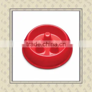 Custom 2015 Wholesale Plastic Red Dog Bowl Plastic Pet Product for 2015 thumbnail-1