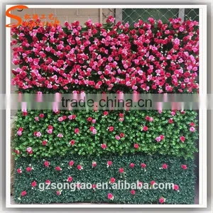 Wedding Decoration Flower Wall Cloth Flower Artificial Flower Wall in Sale thumbnail-6