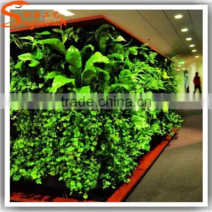 Hot Sale Artificial Green Wall Made of Artificial Ivy Fence Artificial Green Leaf Fence for Wall Decoration thumbnail-6