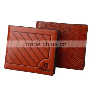 2015 Newest Designs Men's Genuine Leather Wallet thumbnail-2