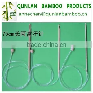 Factory Supply Needle/ Bamboo Kitting Needle/Afghanistan Needle thumbnail-1