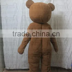 Teddy Costumes Character Quality Fur Bear Mascot Design thumbnail-4