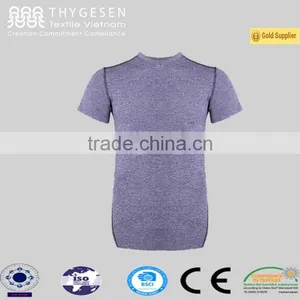 Fashion Men's Clothing Outdoor Sports Tight Fit Tshirt thumbnail-1
