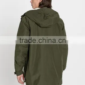Custom Warm Fur-collar Jacket Winter Coat Wholesale Men Parka Jackets thumbnail-4