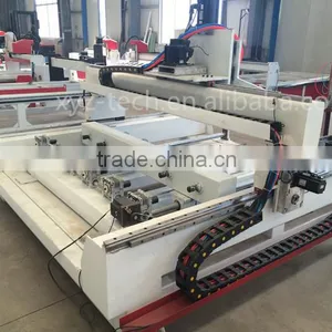 2040 High Efficiency Wooden Stair 4axis 3d Welded Lathe Multi Head Cnc Router Machinery thumbnail-1