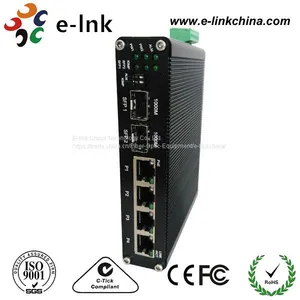 Самоконфигурируемый усиленный 4-портовый 10/100/1000BASE-T + 2-портовый 1000BASE-FX SFP-эфирный коммутатор с PoE+ thumbnail-2