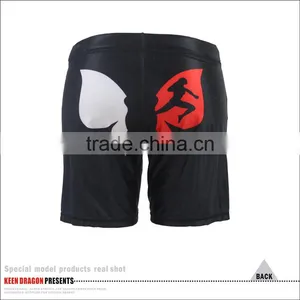 Custom Desgin Rubber Print Wholesale Blank Jogger Lycra Fight Pants thumbnail-3