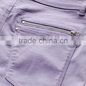 2016 Women Woven Pants Slim Fitted Various Colors Pants thumbnail-3
