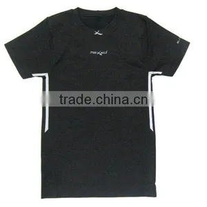 Sports Wear Seamless Men Short Sleeve T-shirt thumbnail-1