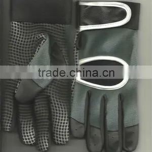 LEATHER BASEBALL BATING GLOVES thumbnail-1