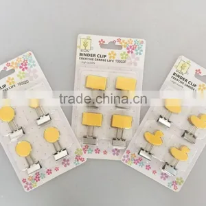 Yellow Special-shaped Binder Clip thumbnail-2