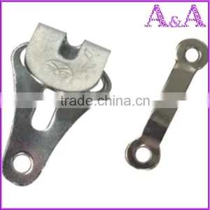 H65 Quality Brass Metal Trouser Hook and Eye thumbnail-1