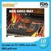 Non-Stick Reusable FDA BBQ Grill Mat / Rectangle Cooking Grill Mat thumbnail-1