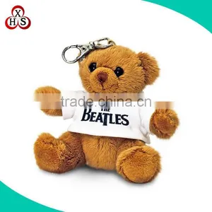 Wholesale Custom Plush Toy Key Clip Soft Stuffed Animal Plush Toy Key Clip thumbnail-3