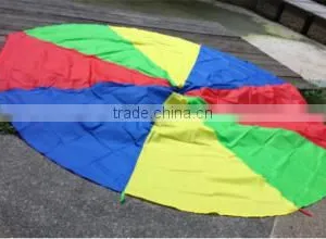 Nylon New Rainbow Parachute Kids Playing Parachute thumbnail-1