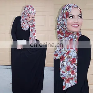 New Arrival Fashion Women Arab Muslim Hijab Scarf thumbnail-2