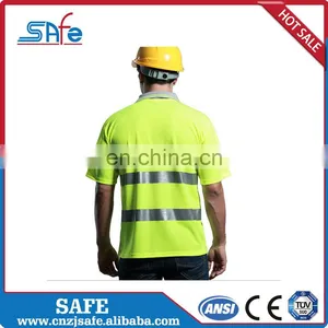 Wholesale High Visibility Orange Safety Shirts thumbnail-3