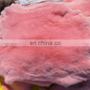 Factory Wholesale Raw or Dyed Color Big and Soft Real Rex Rabbit Fur Rex Rabbit Skins thumbnail-5