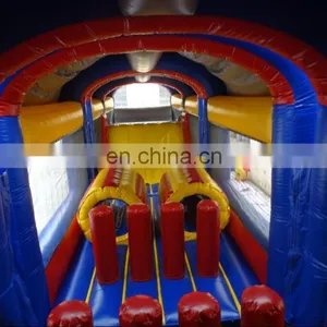 Giant Enclosed Inflatable Obstacle Course thumbnail-3