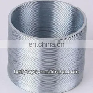 Dia 6cm Pure Silver Color Metal Rainbow Spring thumbnail-1