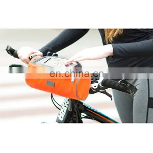 Green Waterproof Handlebar Frame Bike Bag for Phone thumbnail-6