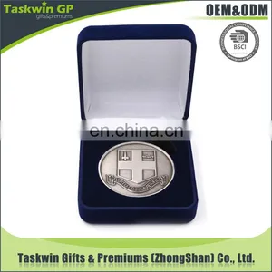 Custom Velvet Coin Box, Velvet Box Coin, and Challenge Coin for Promotioal thumbnail-2