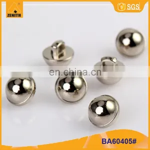 UV Plating Shinny Silver Button ABS Button BA60405 thumbnail-3