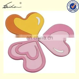 HOT SELLING GIFT CANDY COLOR FASHION HEART SHAPE MONEY CLIP thumbnail-1
