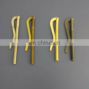 Gold Silver Black Money Clip With Spring thumbnail-1
