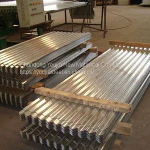 Construction Roof Corrugated Steel Sheet / Zinc Coated Roofing Metal / Galvanized Corrugated Steel Sheet Metal thumbnail-1