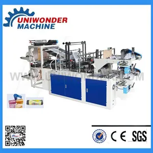 Higher Speed Double Layers Plastic Roll-Bag Making Machine thumbnail-1