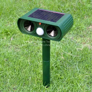 Solar Ultrasonic Animal Dog Cat Repellent thumbnail-3